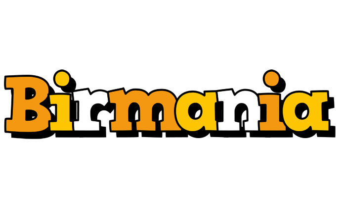 Birmania cartoon logo