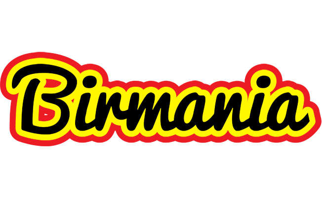 Birmania flaming logo