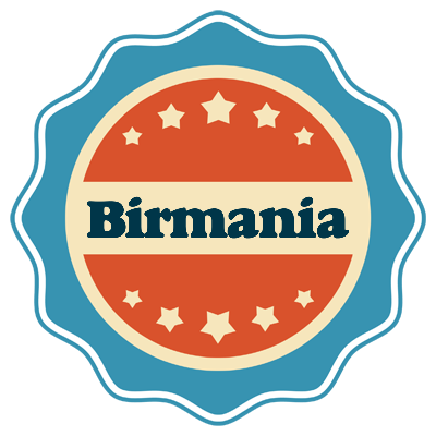 Birmania labels logo