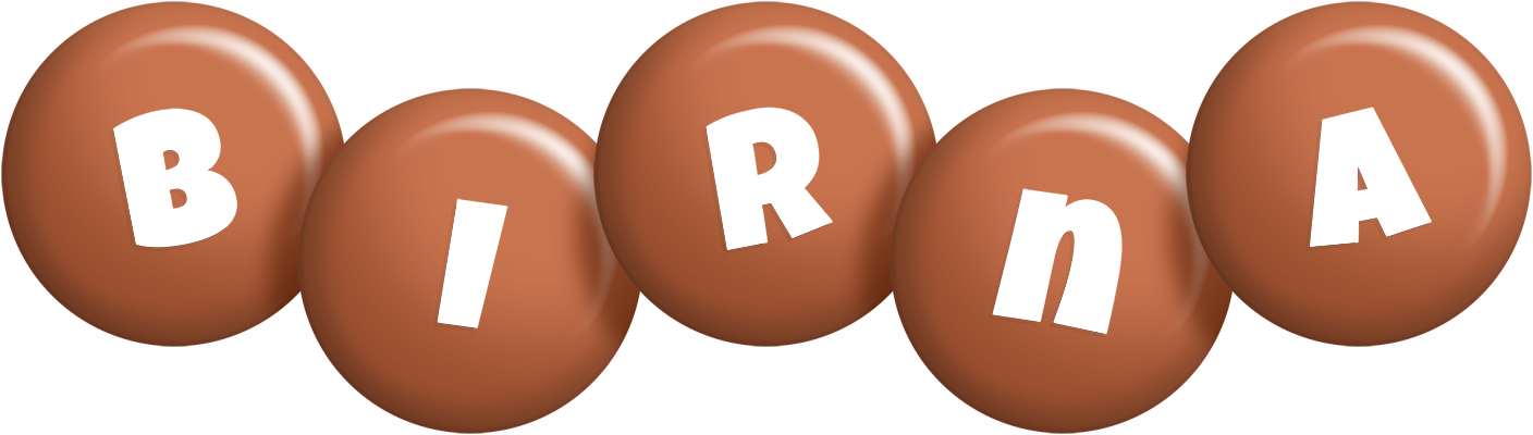 Birna candy-brown logo