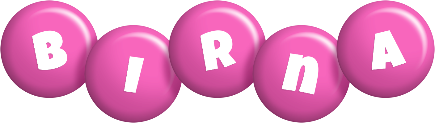 Birna candy-pink logo