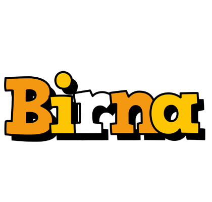 Birna cartoon logo