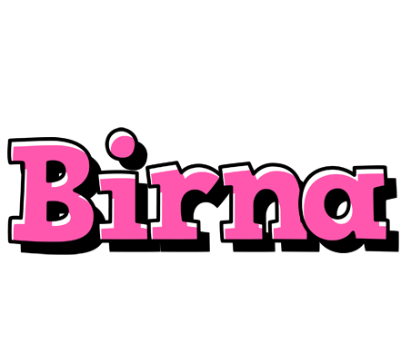Birna girlish logo