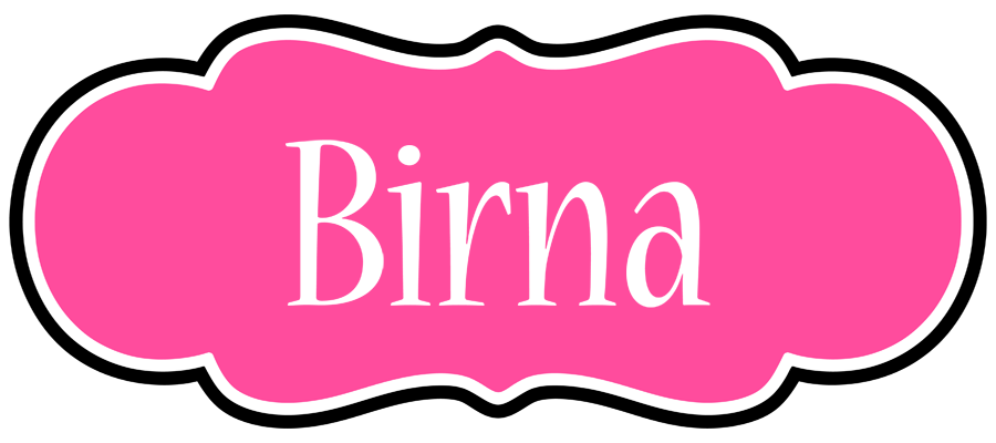 Birna invitation logo