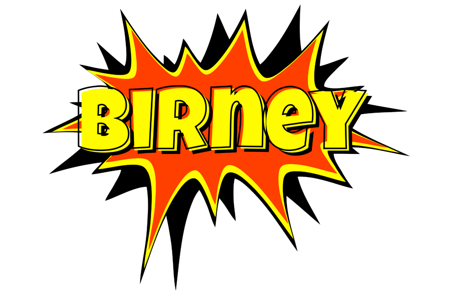 Birney bazinga logo