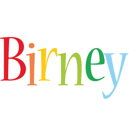 Birney birthday logo