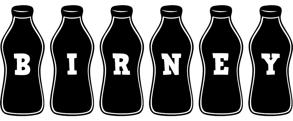 Birney bottle logo