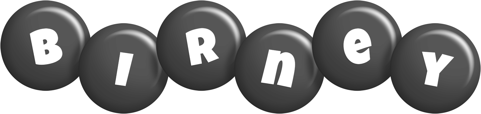 Birney candy-black logo