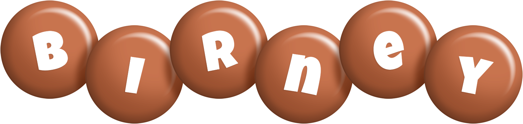 Birney candy-brown logo