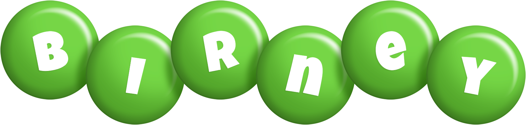 Birney candy-green logo