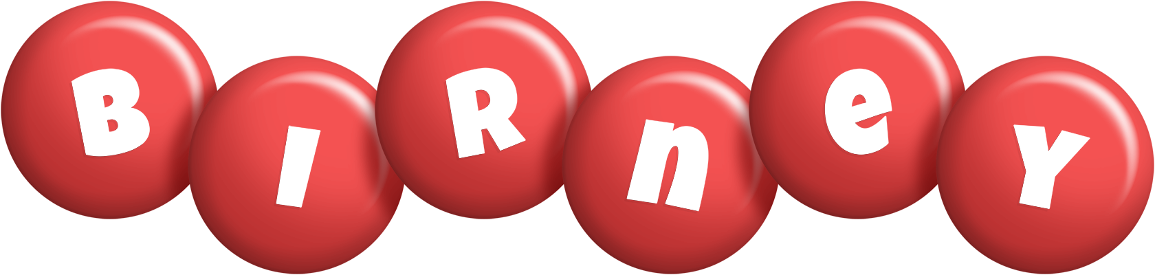 Birney candy-red logo