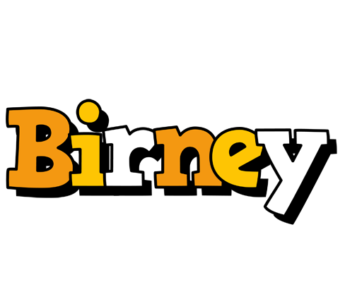 Birney cartoon logo