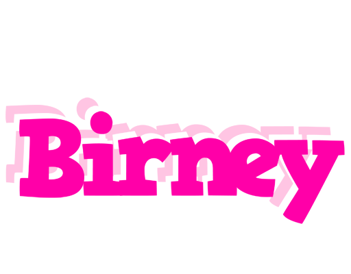 Birney dancing logo