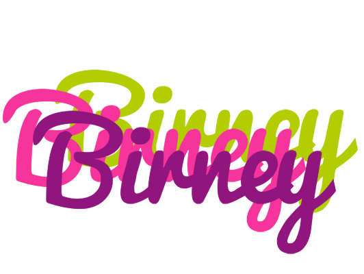 Birney flowers logo