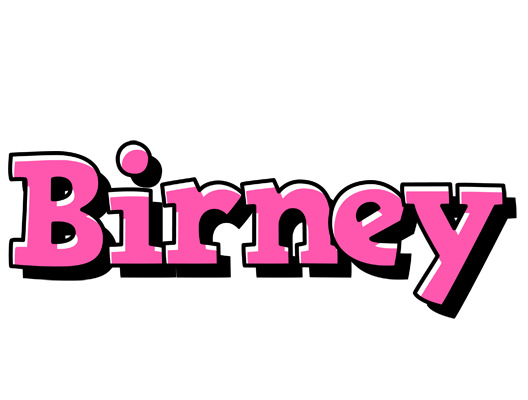 Birney girlish logo