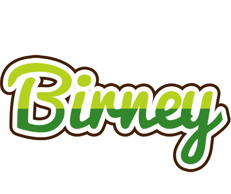 Birney golfing logo