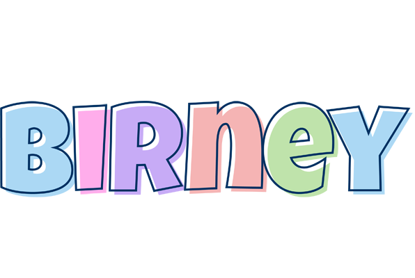 Birney pastel logo