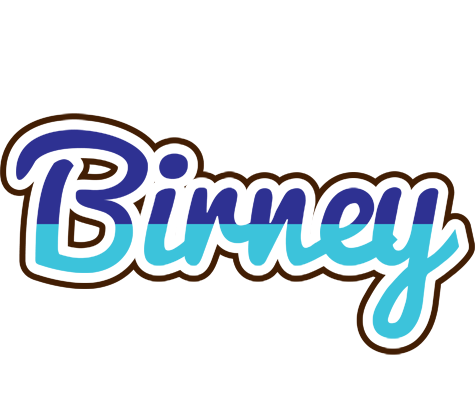 Birney raining logo