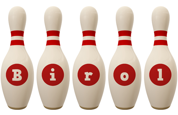 Birol bowling-pin logo