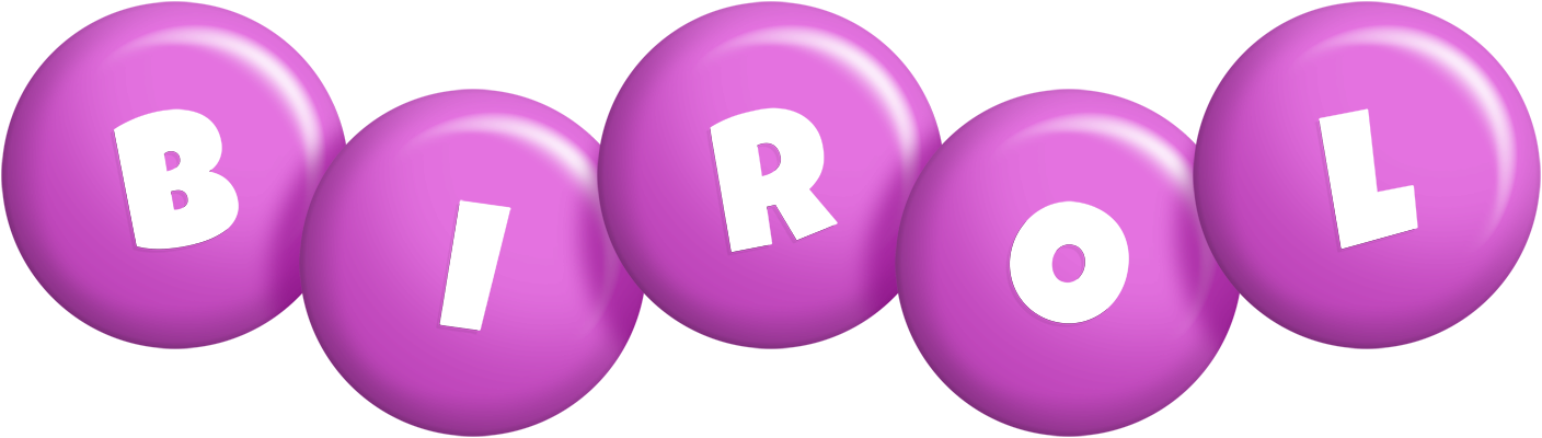 Birol candy-purple logo