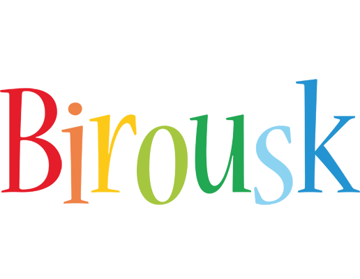 Birousk birthday logo