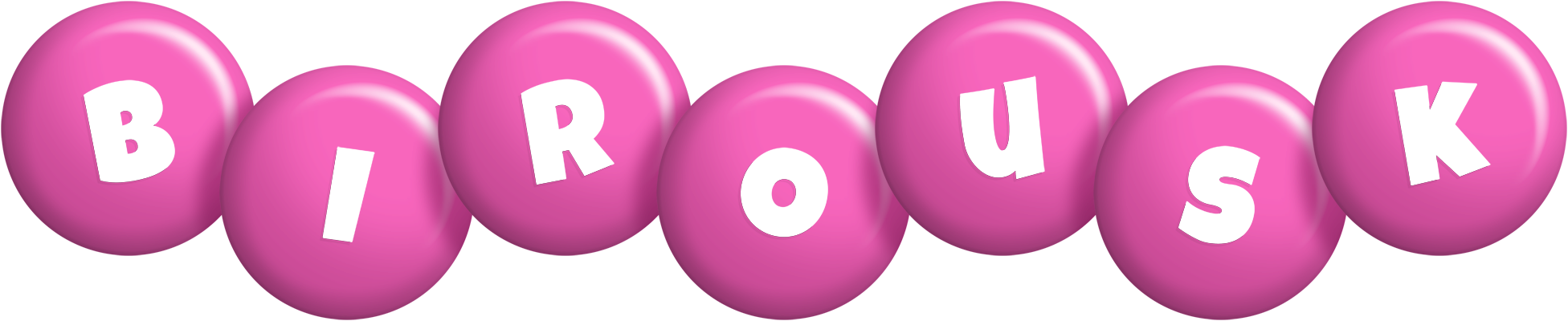 Birousk candy-pink logo