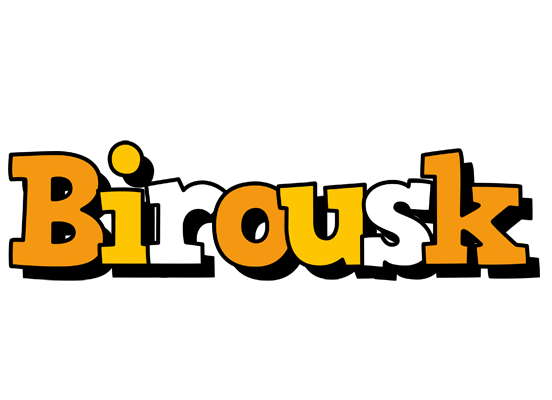Birousk cartoon logo