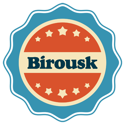 Birousk labels logo