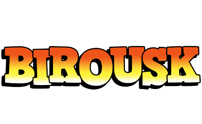 Birousk sunset logo