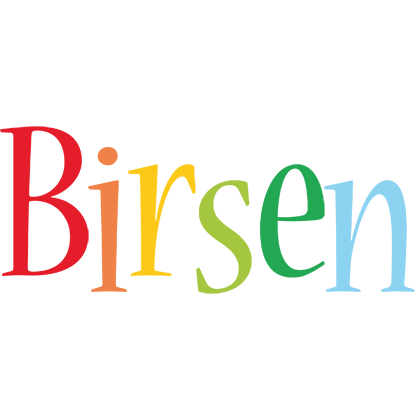 Birsen birthday logo
