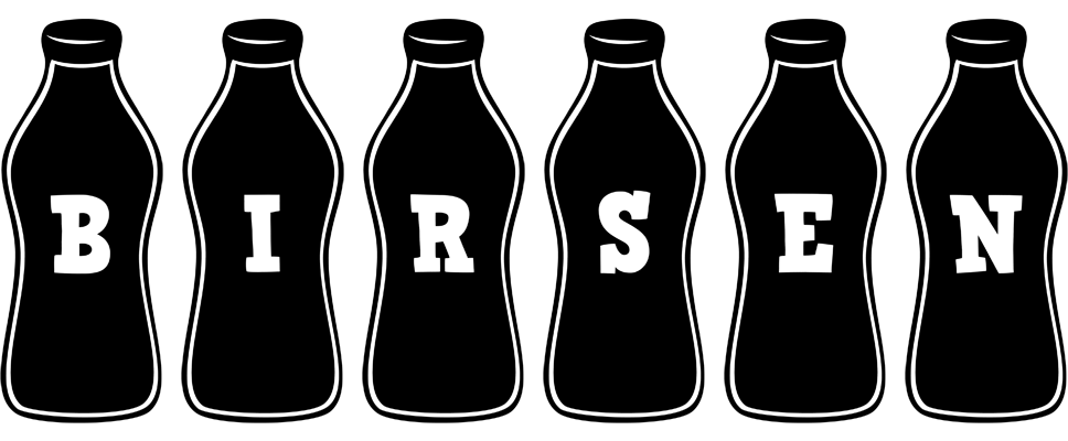 Birsen bottle logo