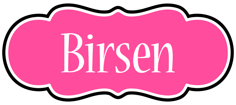 Birsen invitation logo