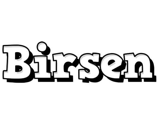 Birsen snowing logo