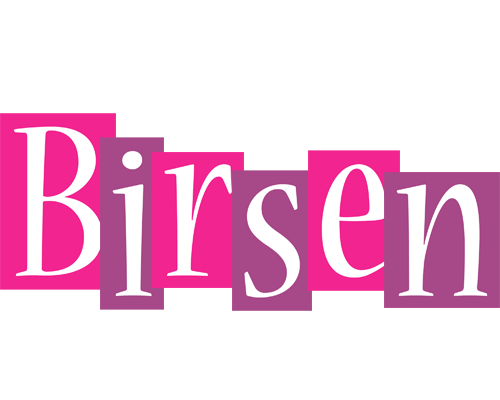Birsen whine logo