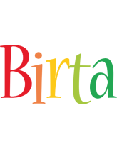 Birta birthday logo