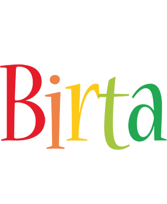 Birta birthday logo