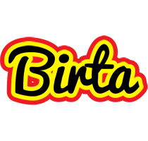 Birta flaming logo