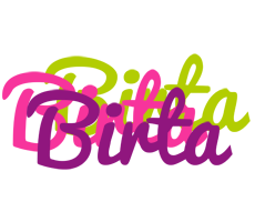 Birta flowers logo