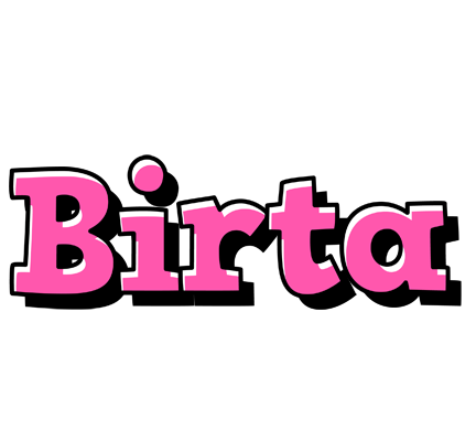 Birta girlish logo