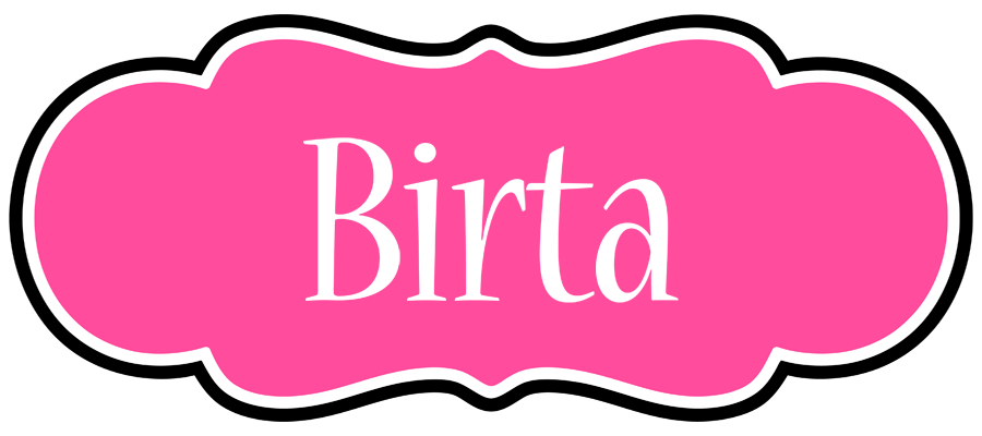 Birta invitation logo
