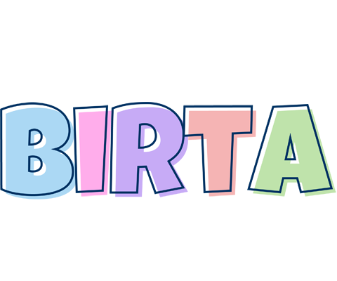 Birta pastel logo
