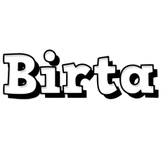 Birta snowing logo