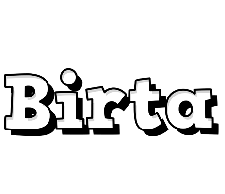 Birta snowing logo