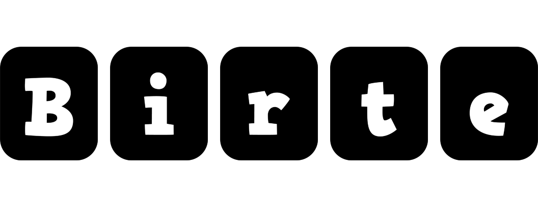 Birte box logo