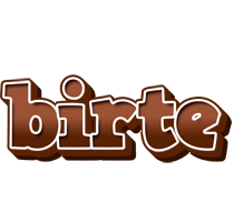 Birte brownie logo