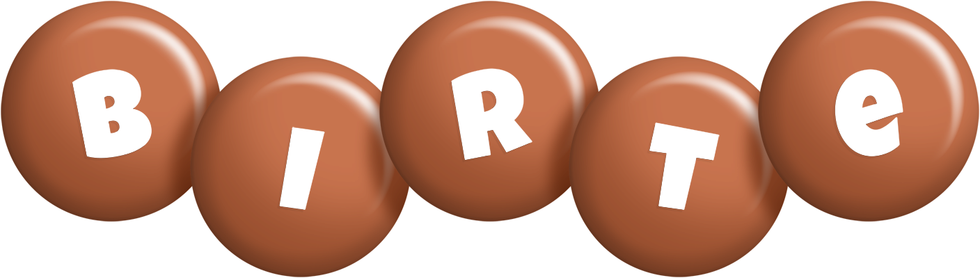 Birte candy-brown logo