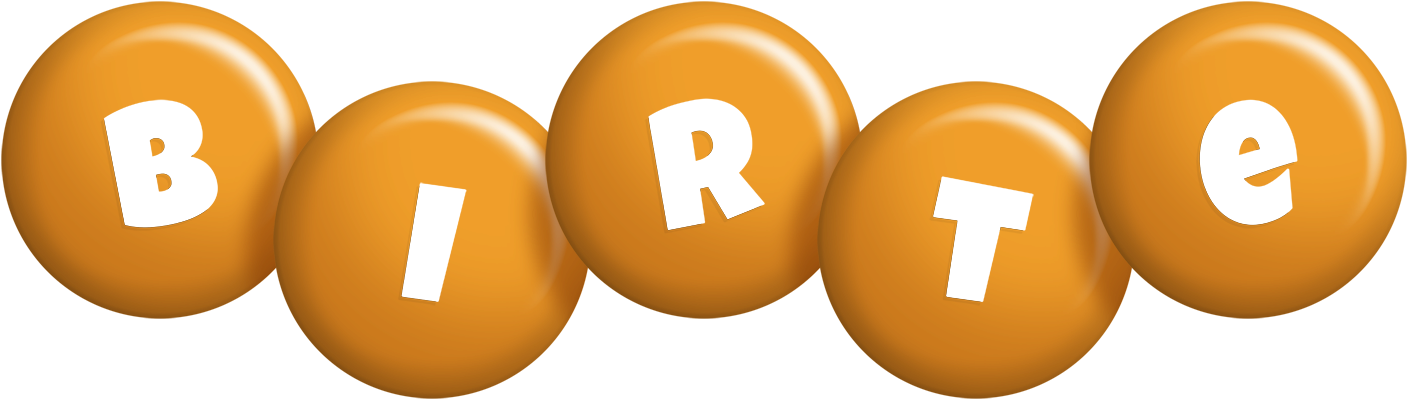 Birte candy-orange logo