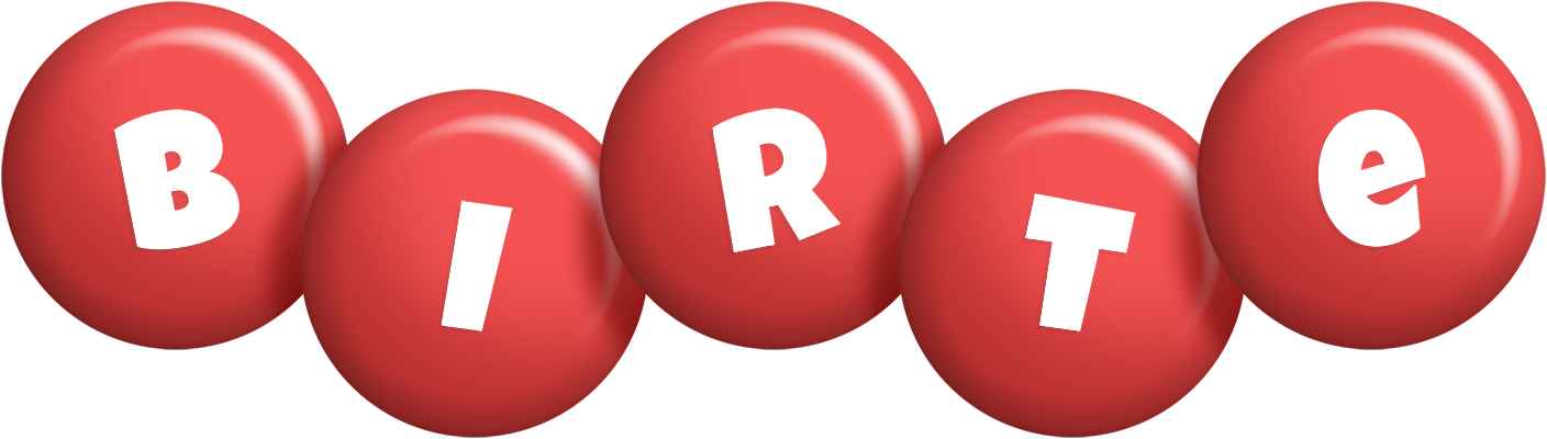 Birte candy-red logo