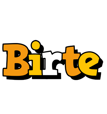 Birte cartoon logo