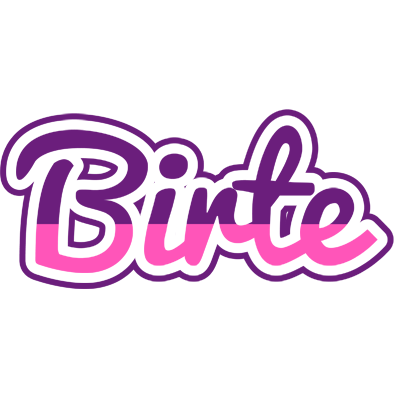 Birte cheerful logo
